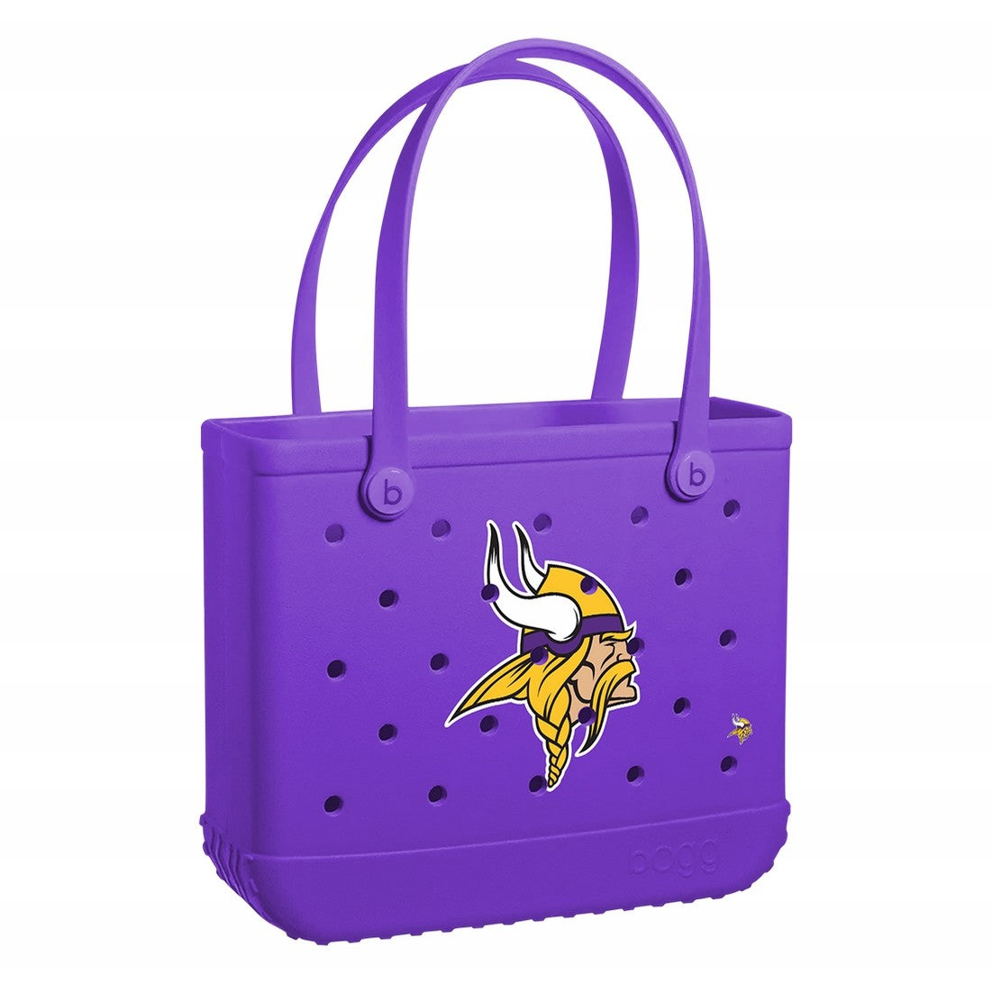 Baby Bogg Bag Minnesota Vikings Luxury Resort Pool Tote Washable Washable with Easy Clean Surface for Yacht Excursions Travel Organizer Vacation Essentials for Women