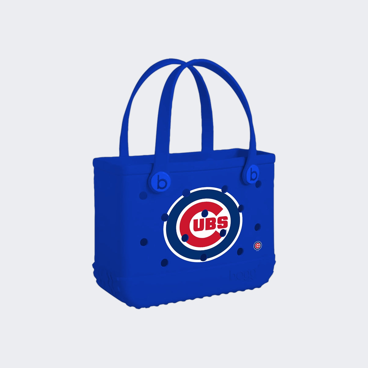 Bitty Bogg Bag Chicago Cubs Premium EVA Pool Bag Large Capacity Tip Resistant with Extra Storage Compartments for Pool Days Travel Organizer Vacation Essentials for Women