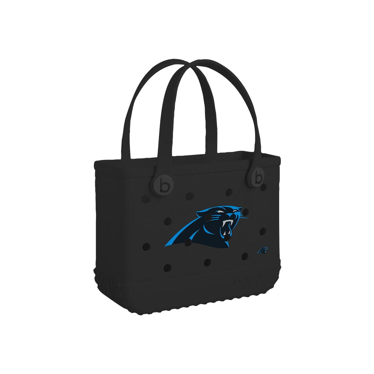Bitty Bogg Bag Carolina Panthers Sand Resistant Beach Storage Bag Durable Travel Friendly with Extra Storage Compartments for Water Sports Travel Organizer Vacation Essentials for Women