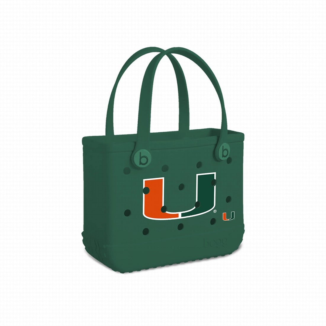Bitty Bogg Bag Miami Hurricanes Holiday Resort Carryall Ultra Durable Sandproof Open Top Access Access for Cruise Travel