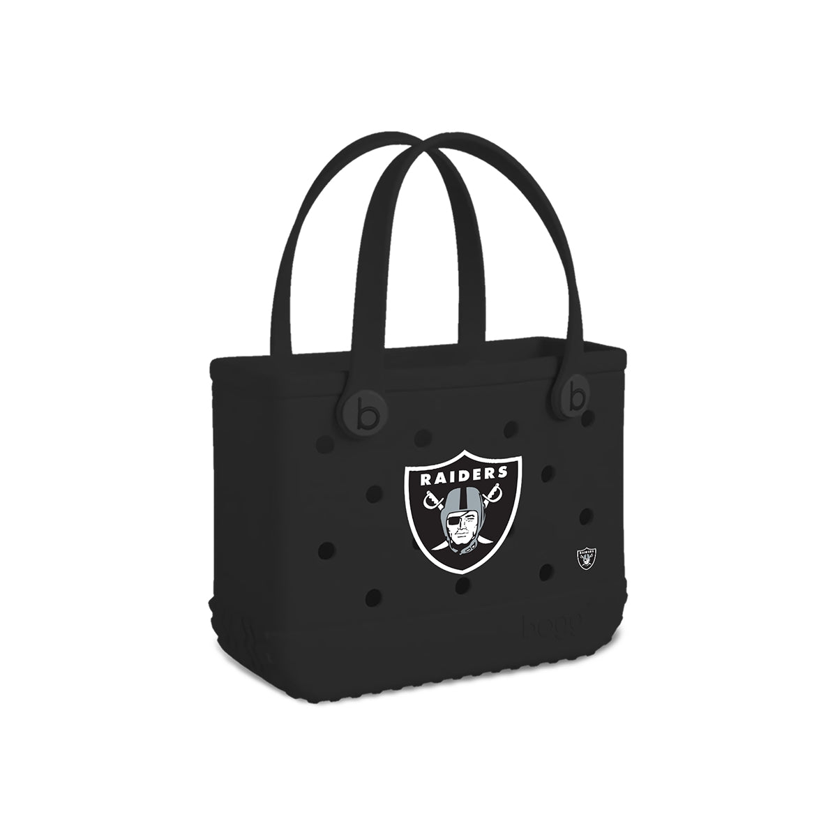 Bitty Bogg Bag Las Vegas Raiders Lightweight Waterproof Carryall Lightweight Lightweight with Spacious Interior for Lake Adventures Travel Organizer Vacation Essentials for Women