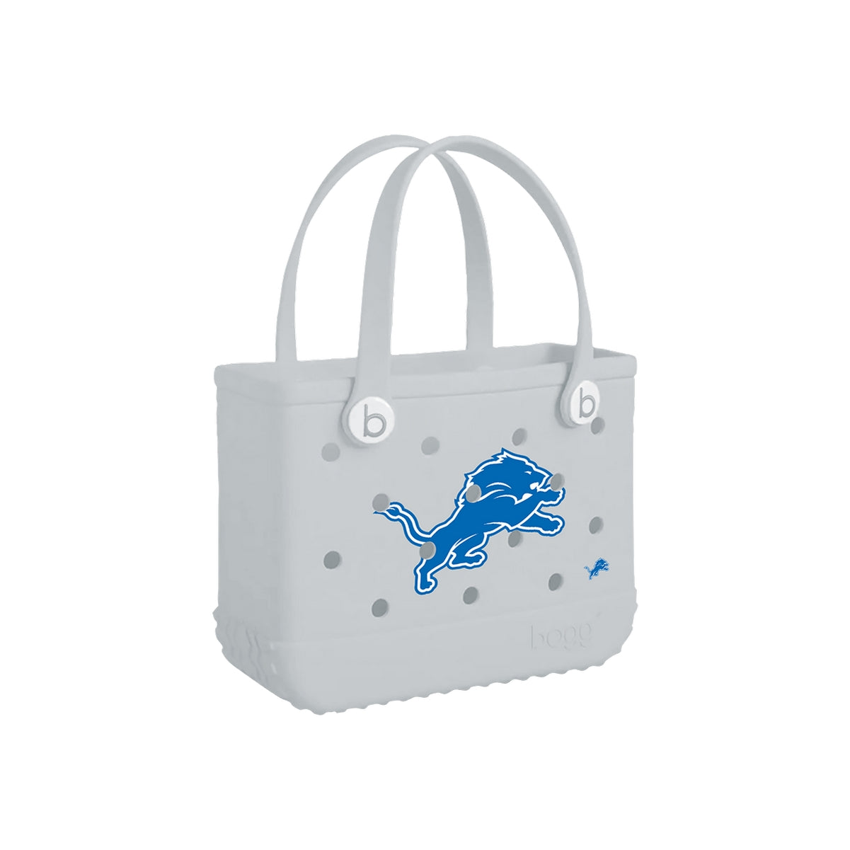 Bitty Bogg Bag Detroit Lions Tropical Resort Beach Bag Premium Tip Resistant Easy Maintenance Surface for Weekend Travel
