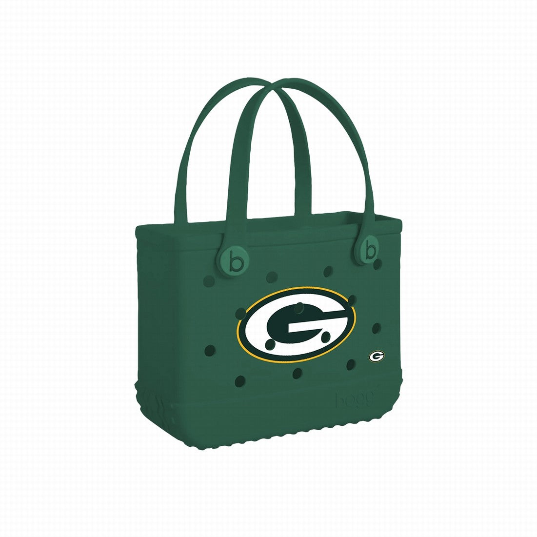 Bitty Bogg Bag Green Bay Packers Coastal Weekend Carryall Heavy Duty Washable Reinforced Grip Handles for Boat Excursions