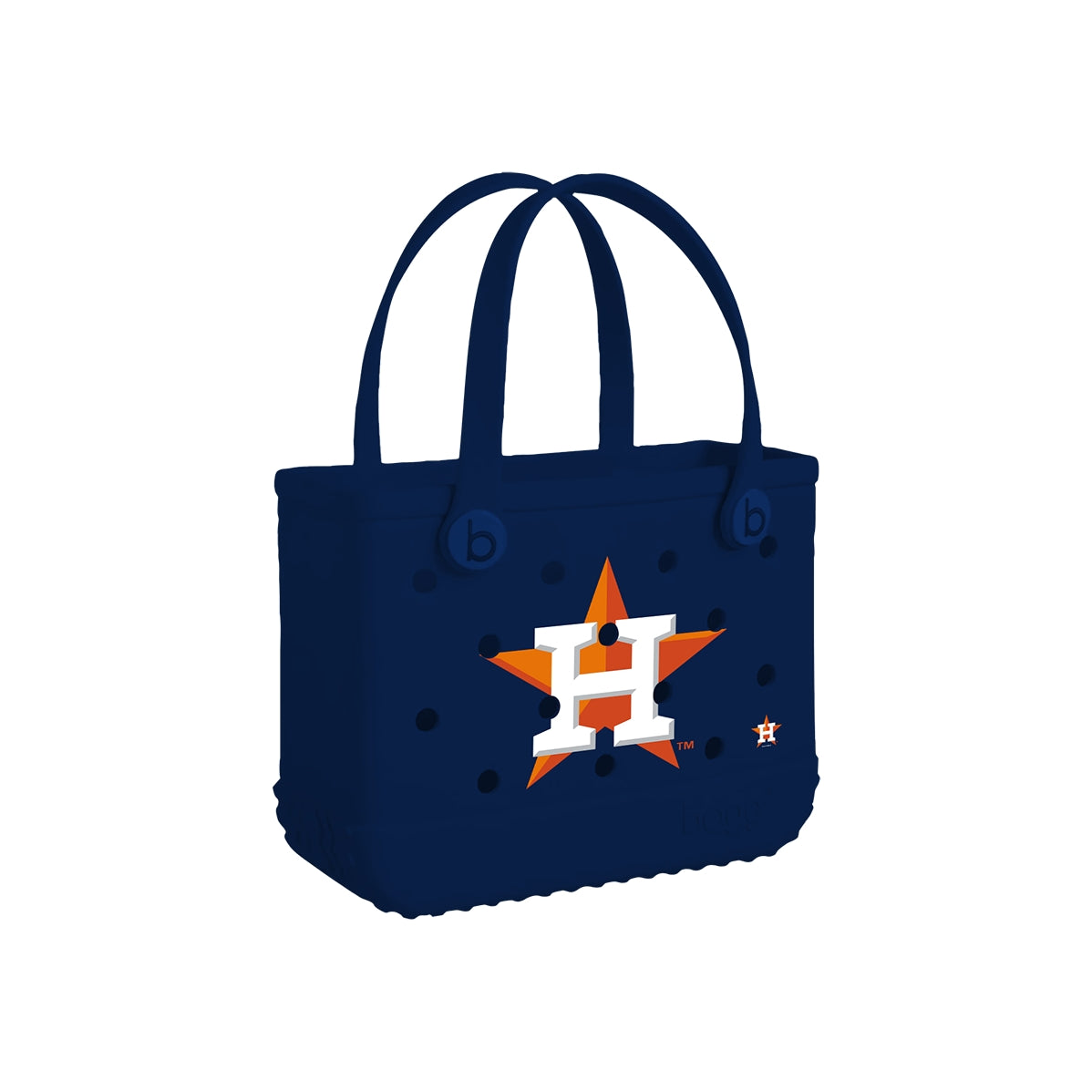 Bitty Bogg Bag Houston Astros Waterfront Travel Tote Stylish Oversized Open Top Access Access for Women