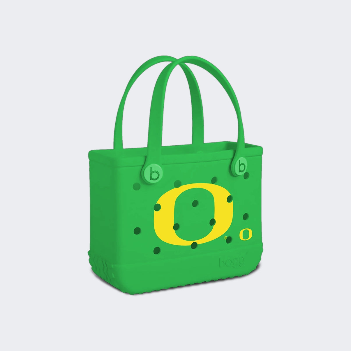 Bitty Bogg Bag Oregon Ducks Coastal Weekend Carryall Flexible Travel Friendly Reinforced Grip Handles for Resort Vacations