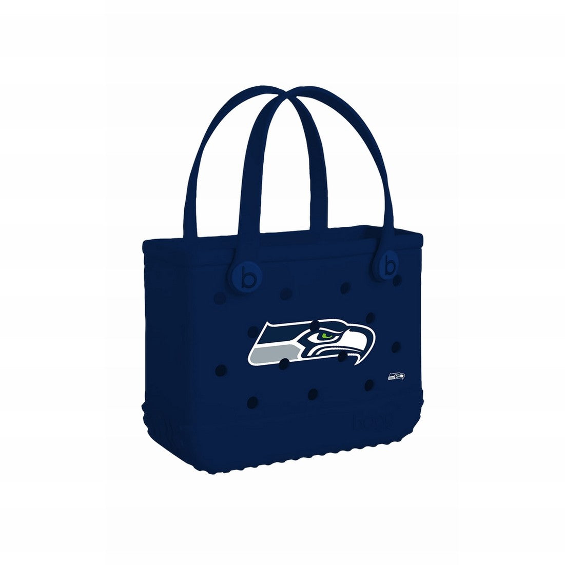 Bitty Bogg Bag Seattle Seahawks Waterfront Travel Tote Premium Oversized Extra Wide Opening for Beach Holidays