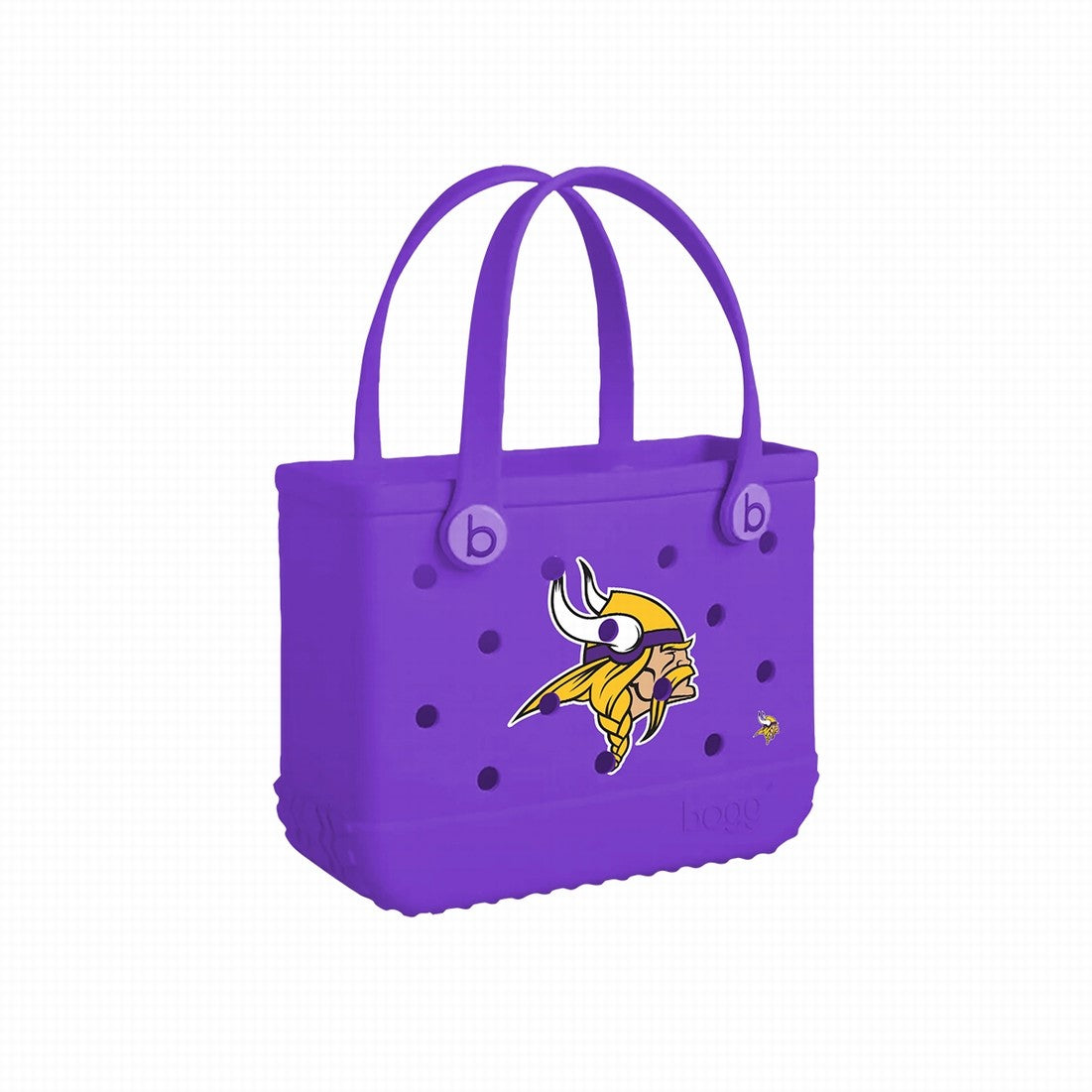 Bitty Bogg Bag Minnesota Vikings Outdoor Adventure Pool Tote Waterproof Waterproof with Easy Clean Surface for Boat Trips Travel Organizer Vacation Essentials for Women