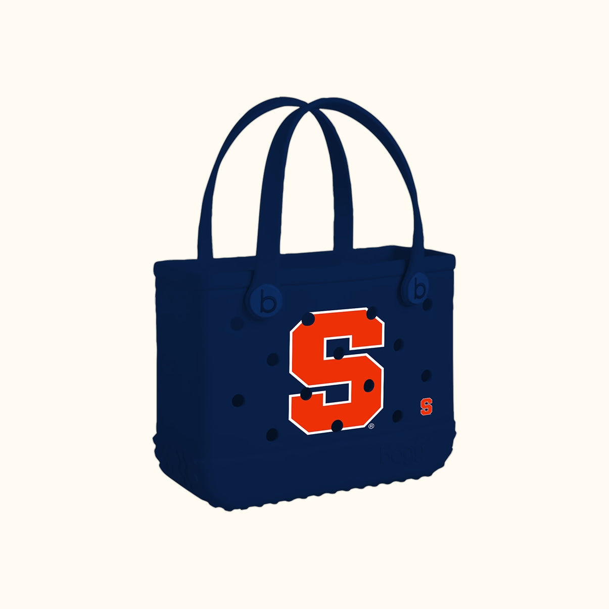 Bitty Bogg Bag Syracuse Orange Family Holiday Beach Organizer Flexible Sandproof Accessory Organizer Pouch for Resort Vacations