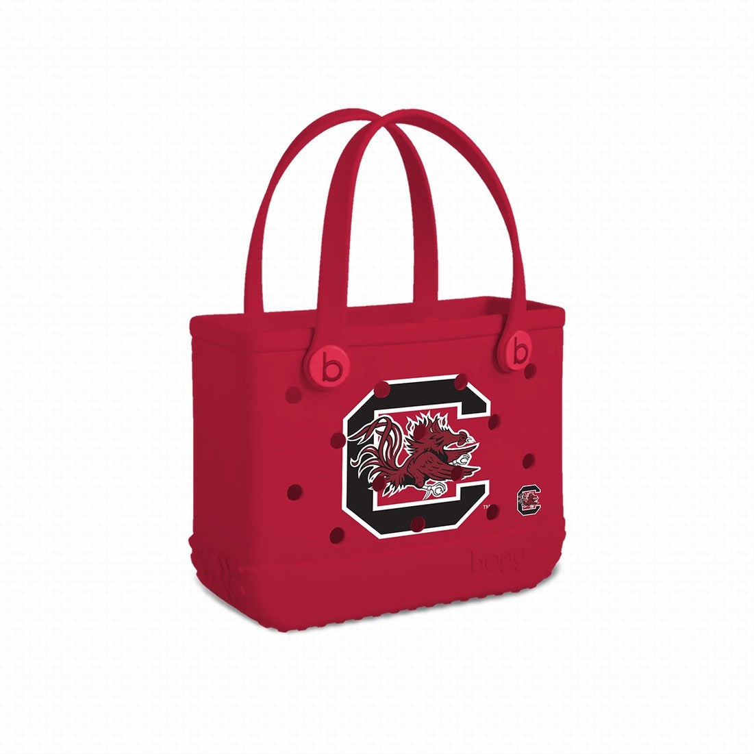 Bitty Bogg Bag South Carolina Gamecocks Lightweight Waterproof Carryall Waterproof Large Capacity with Adjustable Shoulder Strap for Cruise Travel Travel Organizer Vacation Essentials for Women