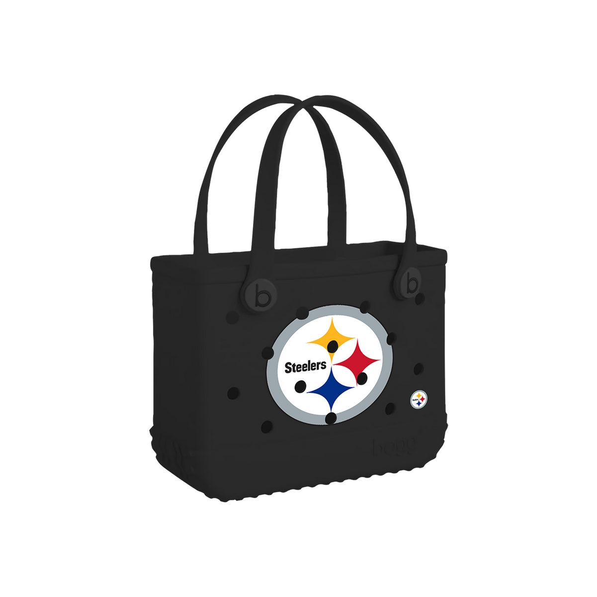 Bitty Bogg Bag Pittsburgh Steelers Travel Smart Beach Bag Lightweight Tip Resistant Waterproof Phone Pouch Included for Cruise Travel