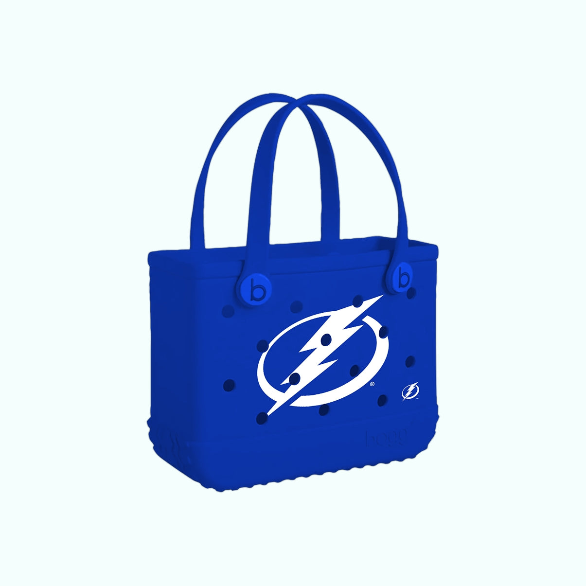 Bitty Bogg Bag Tampa Bay Lightning Weekend Getaway Beach Bag Waterproof Oversized with Waterproof Phone Pouch for Family Beach Days Travel Organizer Vacation Essentials for Women