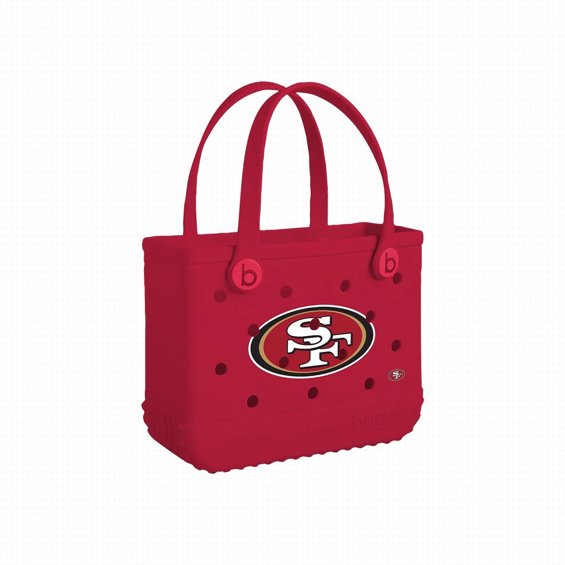 Bitty Bogg Bag San Francisco 49ers Weekend Getaway Beach Bag Oversized Large Capacity with Makeup Bag for Camping Trips Travel Organizer Vacation Essentials for Women
