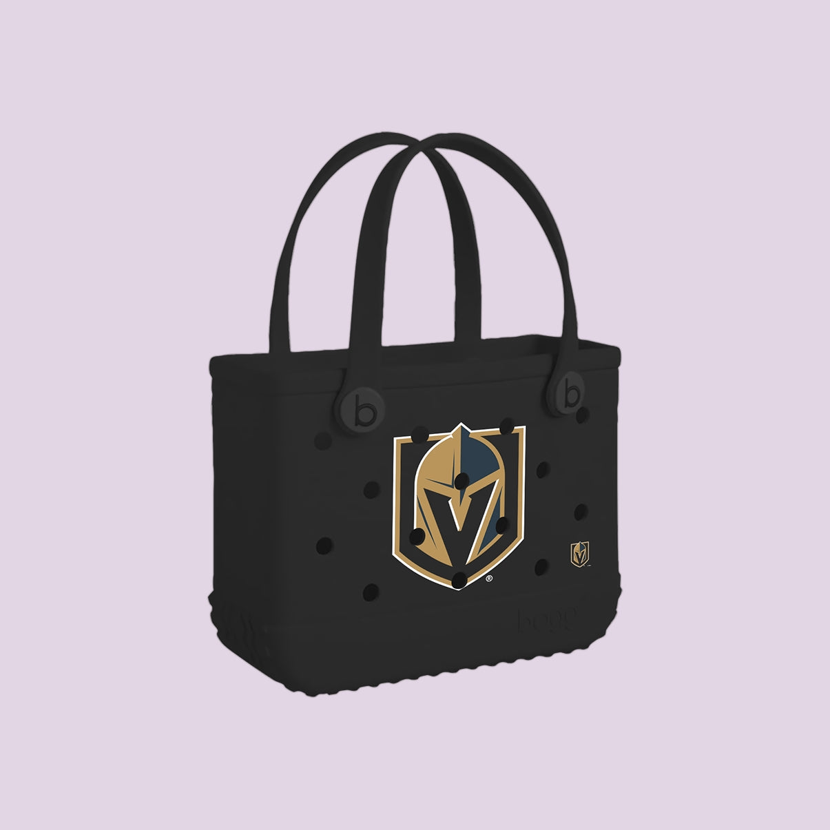 Bitty Bogg Bag Vegas Golden Knights Summer Holiday Storage Tote Flexible Washable Waterproof Phone Pouch Included for Beach Holidays
