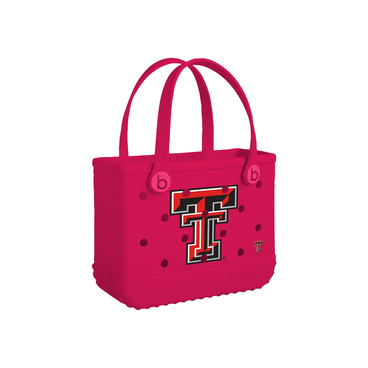 Bitty Bogg Bag Texas Tech Red Raiders Coastal Weekend Carryall Ultra Durable Sandproof Open Top Access Access for Pool Activities