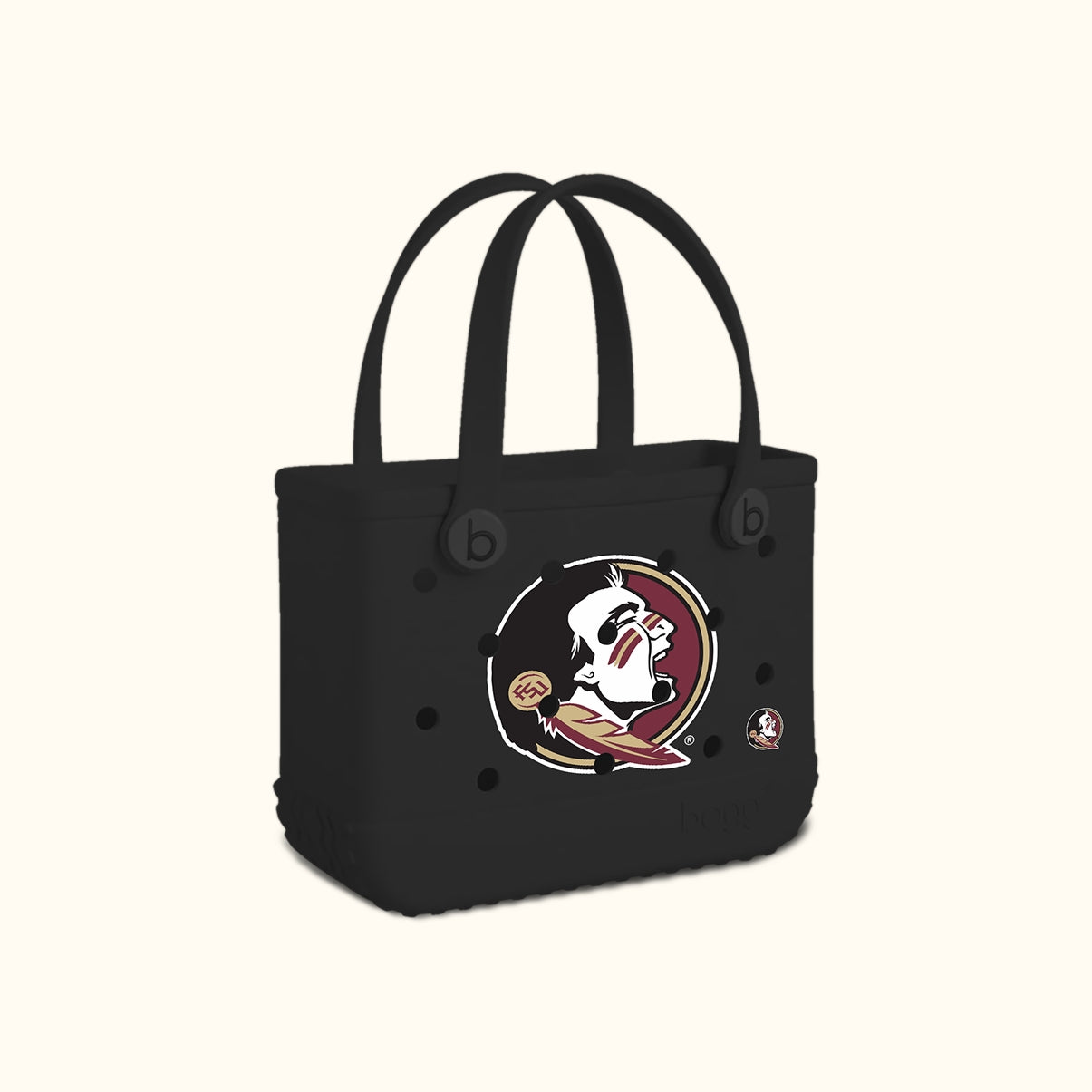 Bitty Bogg Bag Florida State Seminoles Outdoor Leisure Organizer Flexible Washable Deep Storage Interior for Boat Excursions