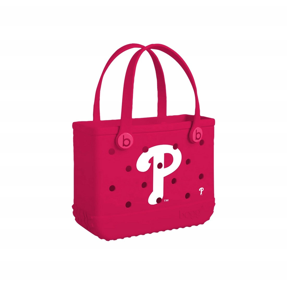 Bitty Bogg Bag Philadelphia Phillies Family Size Beach Organizer Tip Resistant Waterproof with Waterproof Phone Pouch for Boat Trips Travel Organizer Vacation Essentials for Women