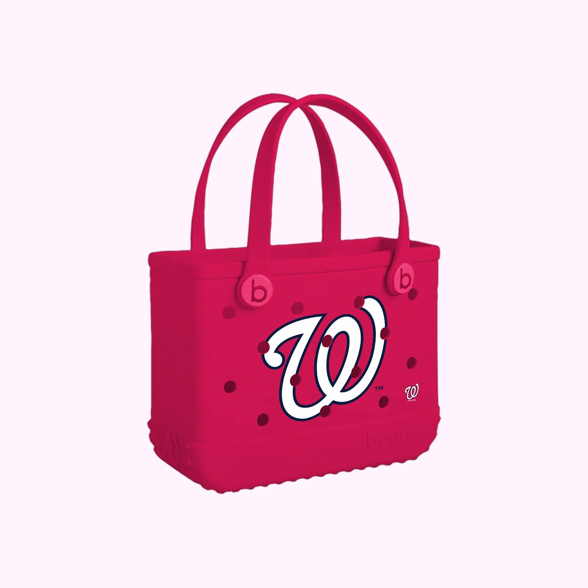 Bitty Bogg Bag Washington Nationals Cruise Ship Essentials Tote Ultra Durable Large Capacity Reinforced Grip Handles for Boat Excursions