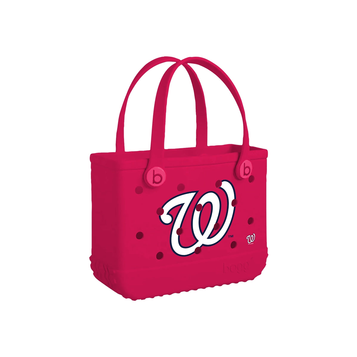 Bitty Bogg Bag Washington Nationals Resort Collection Carryall Flexible Large Capacity Extra Wide Opening for Beach Holidays
