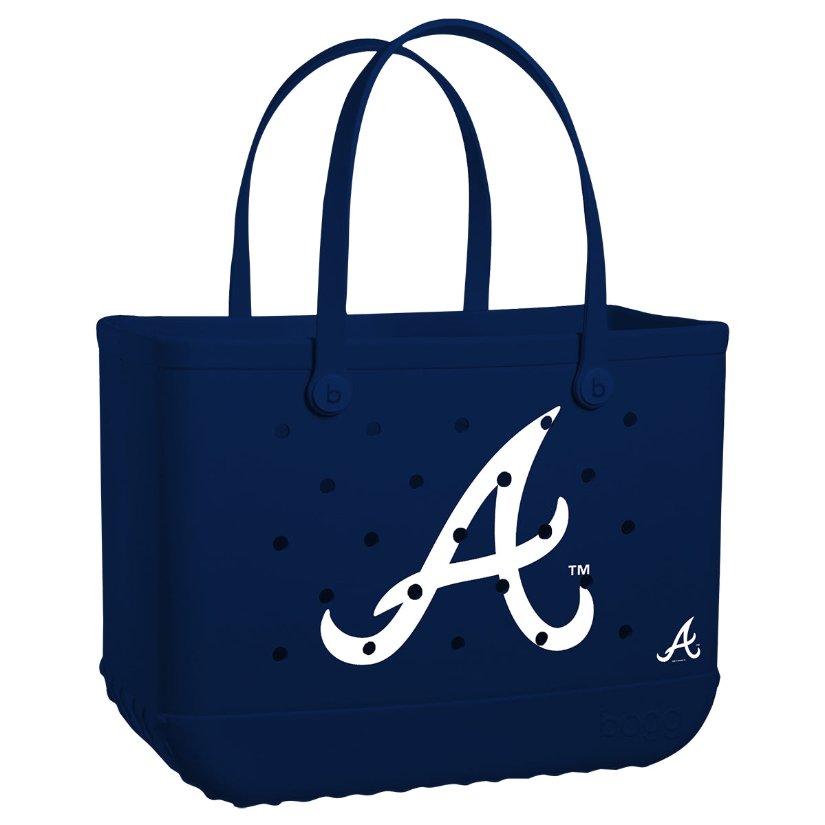 Original Bogg Bag Atlanta Braves Waterfront Travel Tote Lightweight Sandproof Accessory Organizer Pouch for Pool Activities