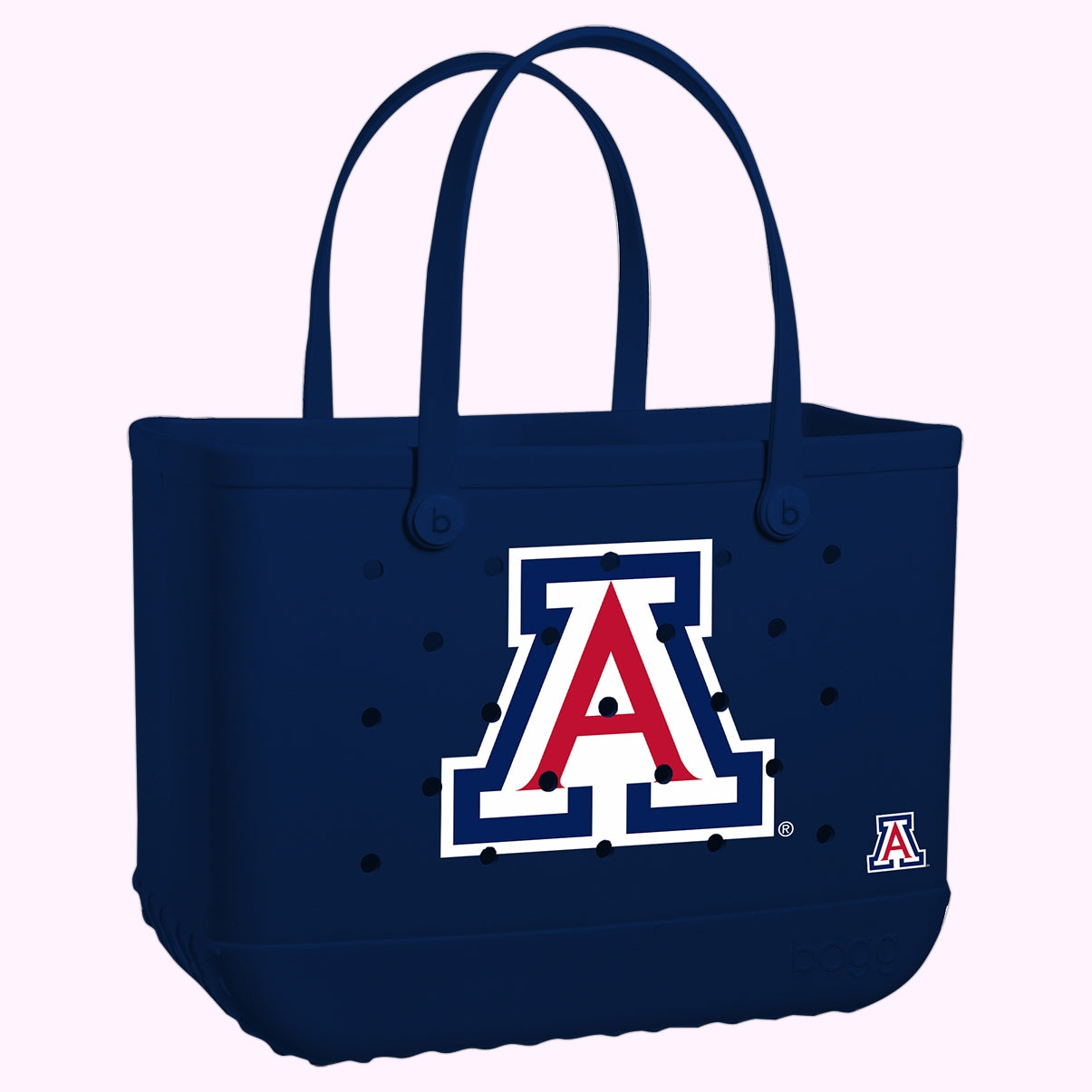 Original Bogg Bag Arizona Wildcats Waterproof EVA Beach Tote Bag Durable Durable with Adjustable Shoulder Strap for Yacht Excursions Travel Organizer Vacation Essentials for Women