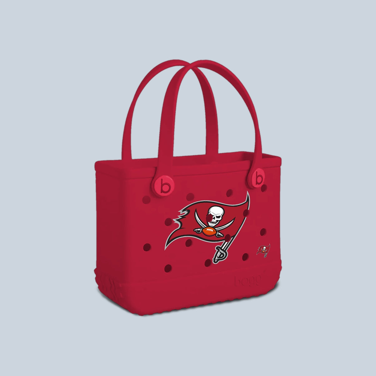 Bitty Bogg Bag Tampa Bay Buccaneers Weekend Getaway Beach Bag Oversized Large Capacity with Makeup Bag for Camping Trips Travel Organizer Vacation Essentials for Women