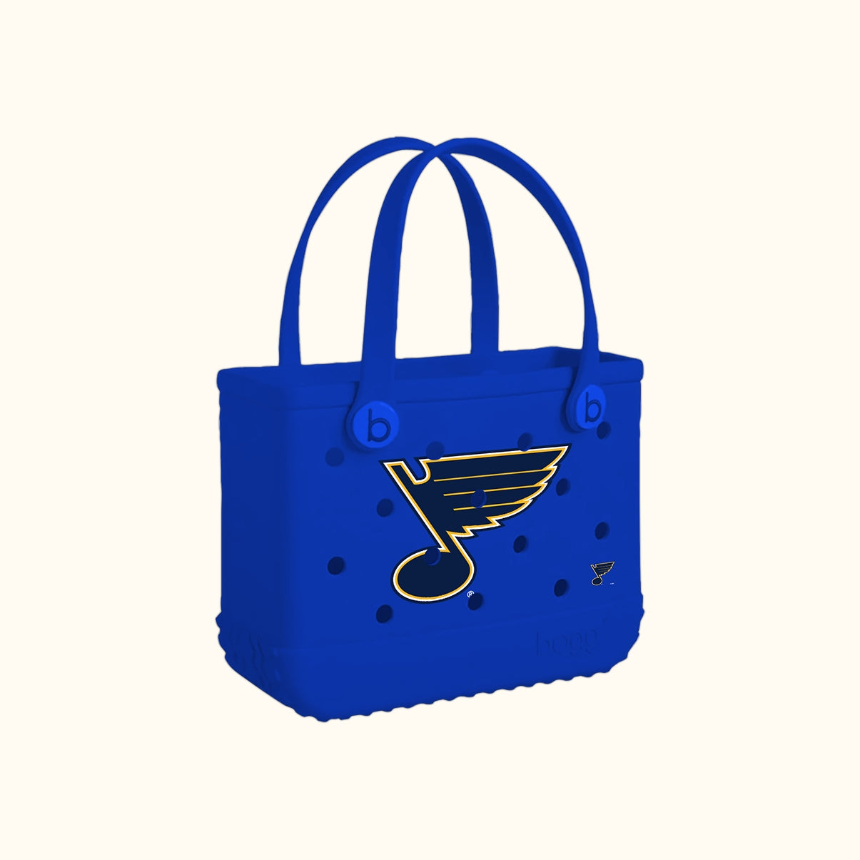 Bitty Bogg Bag St. Louis Blues Premium EVA Pool Bag Large Capacity Tip Resistant with Cosmetic Organizer for Weekend Getaways Travel Organizer Vacation Essentials for Women