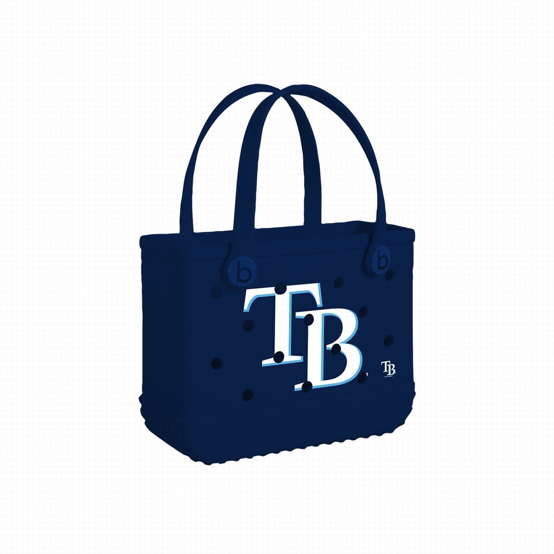 Bitty Bogg Bag Tampa Bay Rays Resort Vacation Beach Tote Durable Travel Friendly with Cosmetic Organizer for Resort Holidays Travel Organizer Vacation Essentials for Women