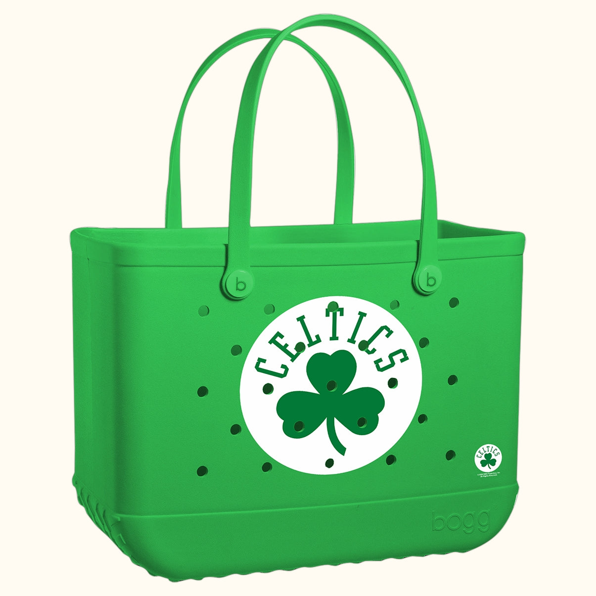 Original Bogg Bag Boston Celtics Yacht Day Travel Organizer Luxury Multi Purpose Reinforced Grip Handles for Weekend Travel