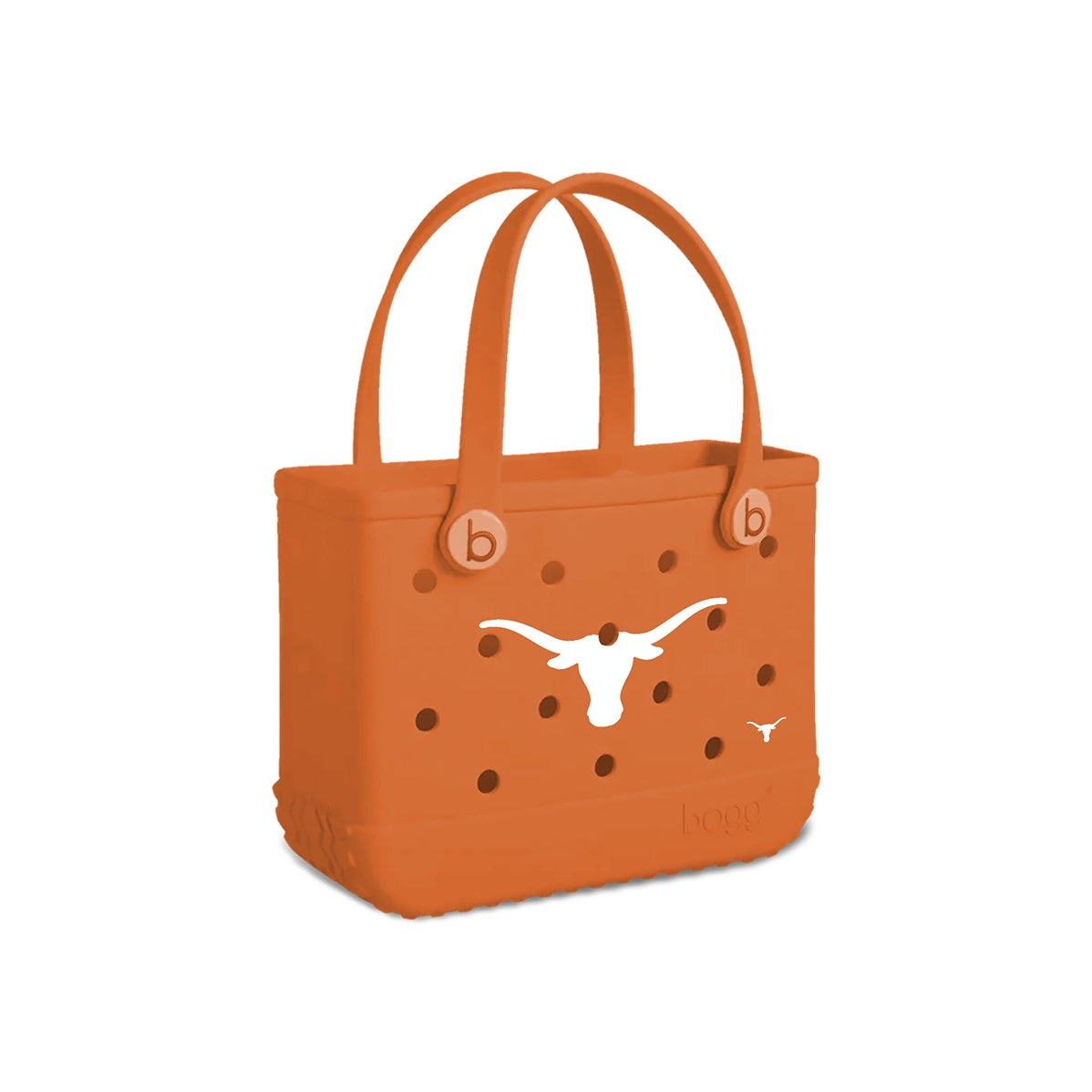 Bitty Bogg Bag Texas Longhorns Poolside Storage Carryall Durable Washable with Travel Accessory Pouch for Family Beach Days Travel Organizer Vacation Essentials for Women
