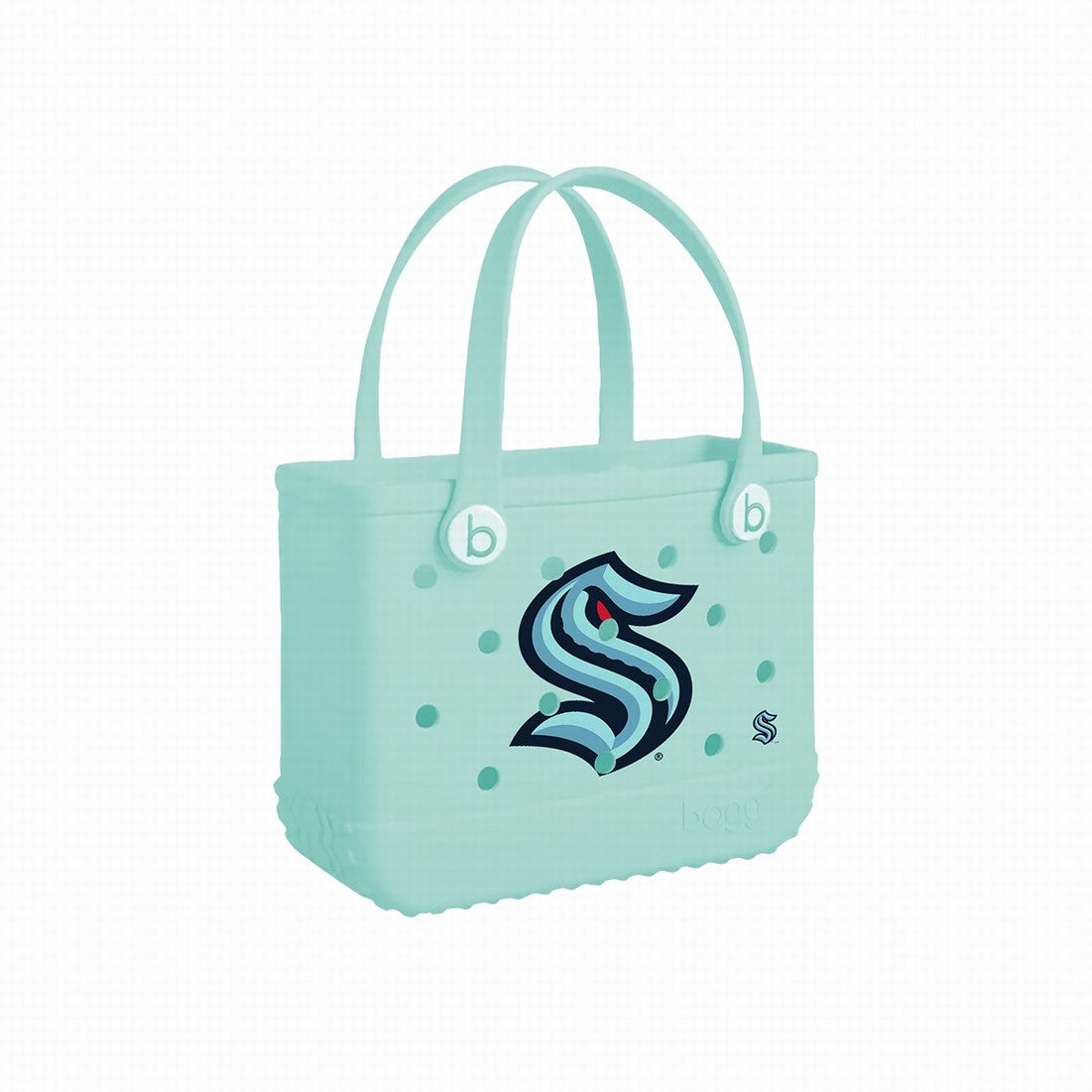 Bitty Bogg Bag Seattle Kraken Poolside Essentials Organizer Flexible Tip Resistant Deep Storage Interior for Summer Adventures