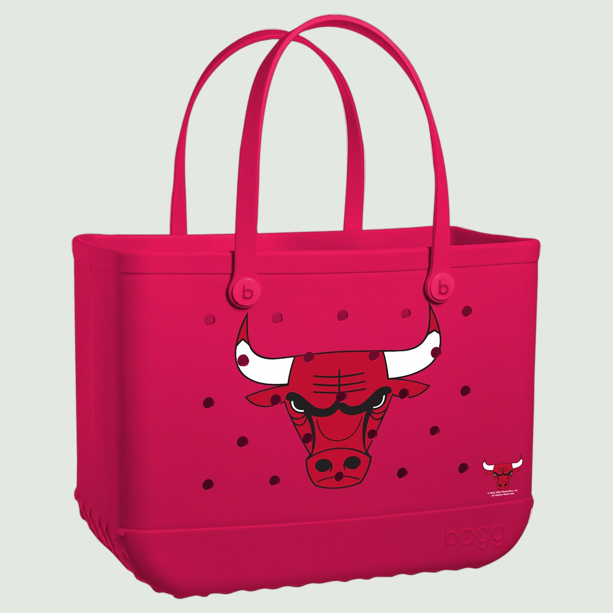 Original Bogg Bag Chicago Bulls Yacht Day Travel Organizer Functional Multi Purpose Adjustable Shoulder Strap for Pool Activities