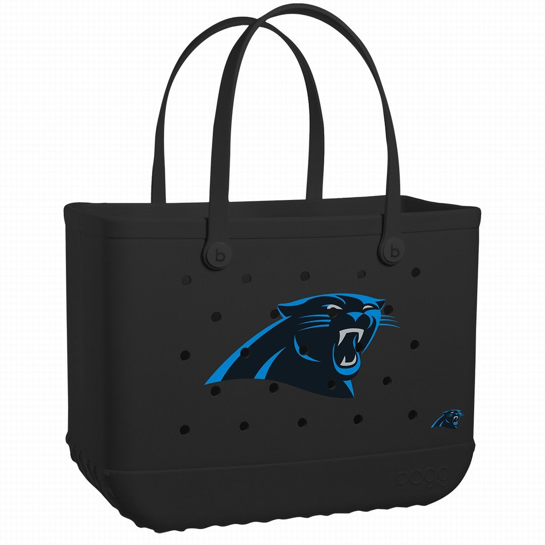 Original Bogg Bag Carolina Panthers Quick Dry Beach Storage Tote Sandproof Tip Resistant with Spacious Interior for Beach Vacation Travel Organizer Vacation Essentials for Women