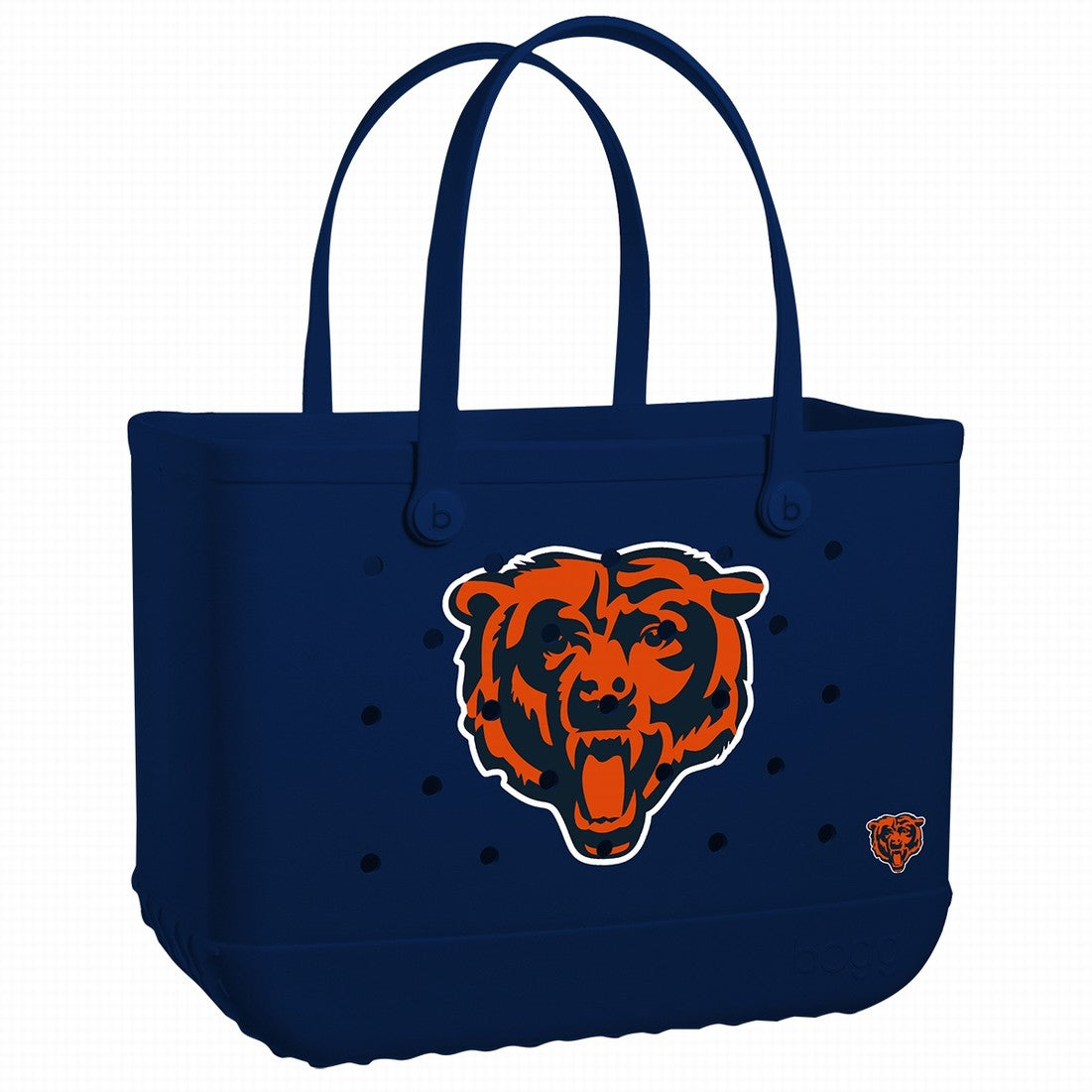 Original Bogg Bag Chicago Bears Pool Party Storage Bag Lightweight Quick Dry Open Top Access Access for Resort Vacations