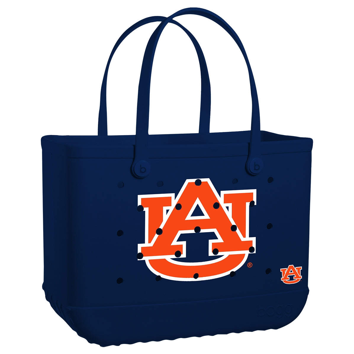 Original Bogg Bag Auburn Tigers Boat Trip Waterproof Tote Easy Clean Washable with Waterproof Phone Pouch for Family Beach Days Travel Organizer Vacation Essentials for Women