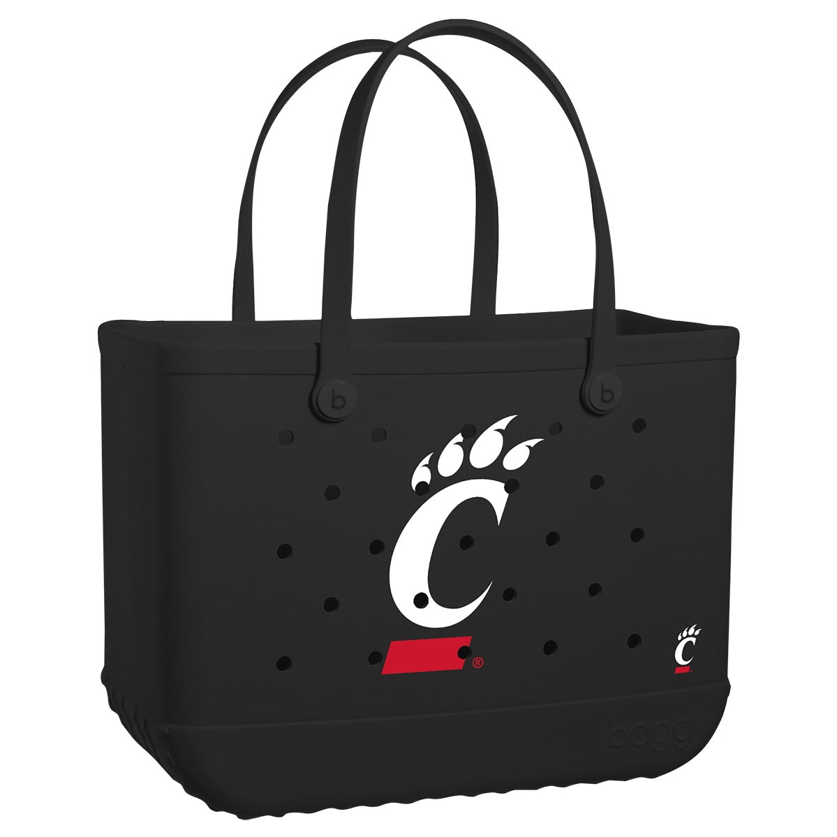 Original Bogg Bag Cincinnati Bearcats Summer Holiday Storage Tote Modern Washable Waterproof Phone Pouch Included for Summer Adventures