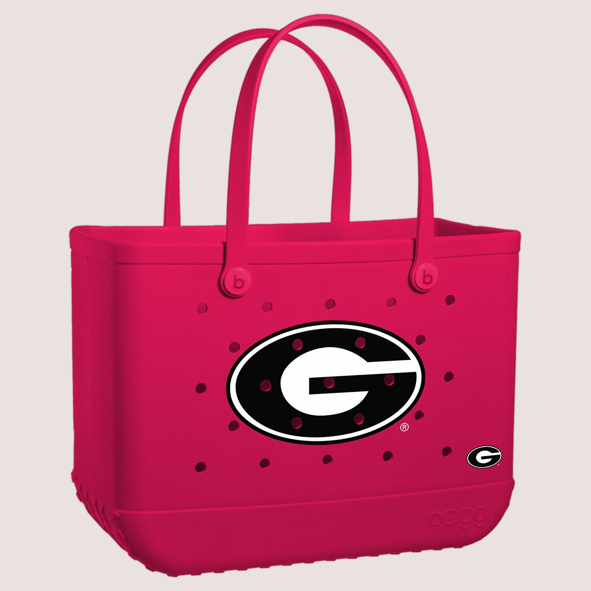 Original Bogg Bag Georgia Bulldogs Travel Ready Pool Tote Modern Waterproof Waterproof Phone Pouch Included for Family Trips