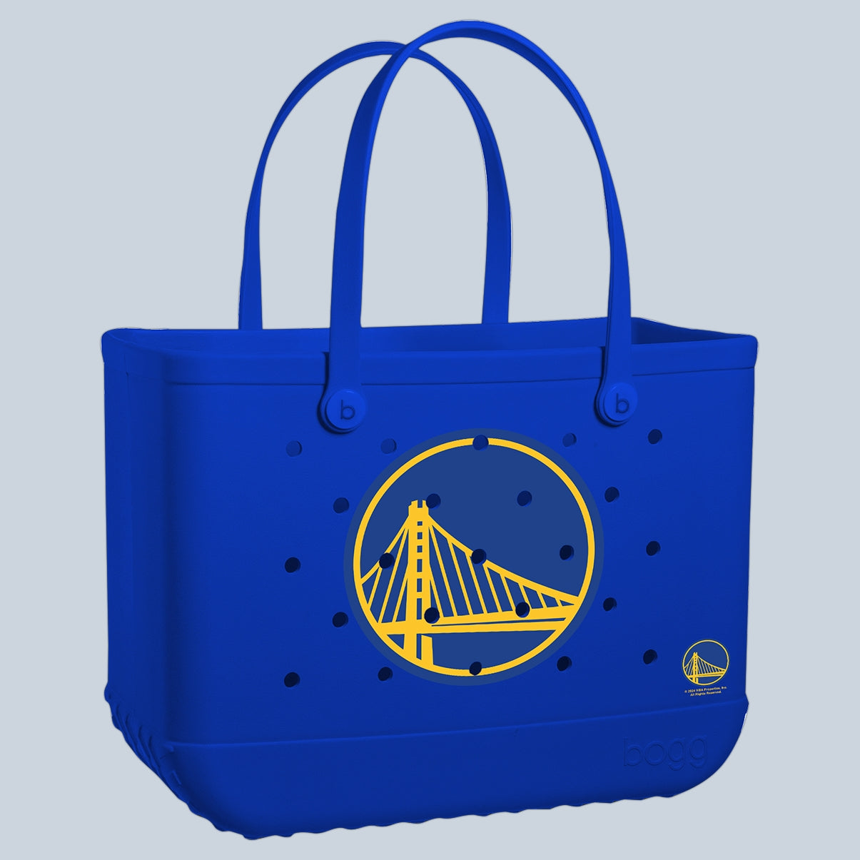 Original Bogg Bag Golden State Warriors Seaside Adventure Tote Luxury Tip Resistant Bonus Cosmetic Bag Included for Women