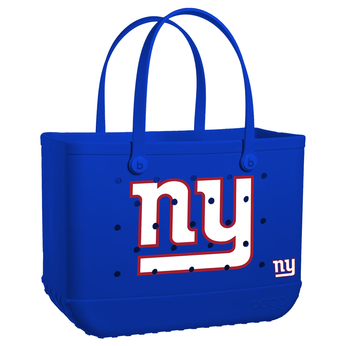 Original Bogg Bag New York Giants Vacation Essentials Beach Organizer Travel Friendly Washable with Makeup Bag for Pool Days Travel Organizer Vacation Essentials for Women