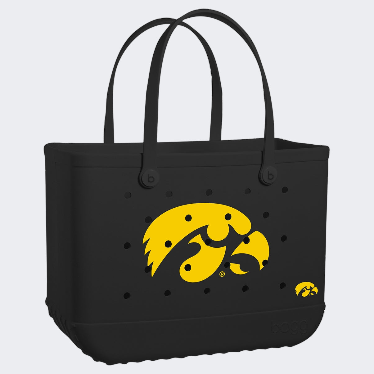 Original Bogg Bag Iowa Hawkeyes Outdoor Journey Tote Luxury Waterproof Extra Wide Opening for Summer Adventures