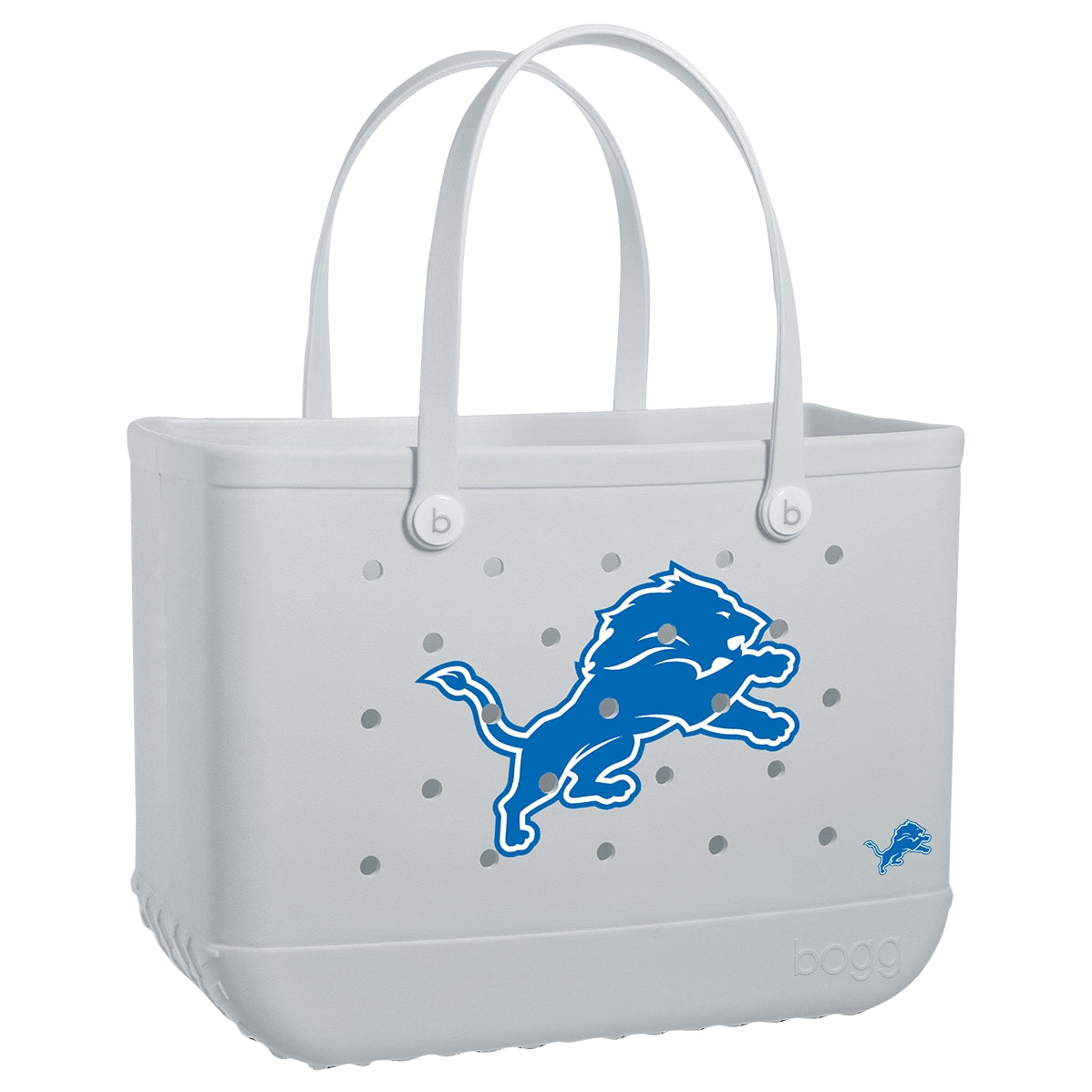 Original Bogg Bag Detroit Lions Coastal Travel Beach Bag Heavy Duty Washable Bonus Cosmetic Bag Included for Women