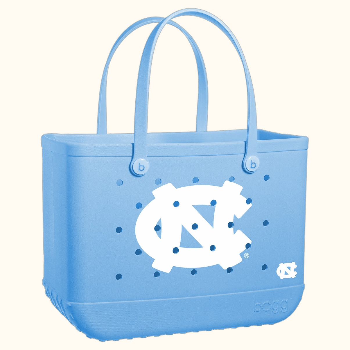 Original Bogg Bag North Carolina Tar Heels Poolside Storage Carryall Washable Lightweight with Easy Clean Surface for Outdoor Adventures Travel Organizer Vacation Essentials for Women
