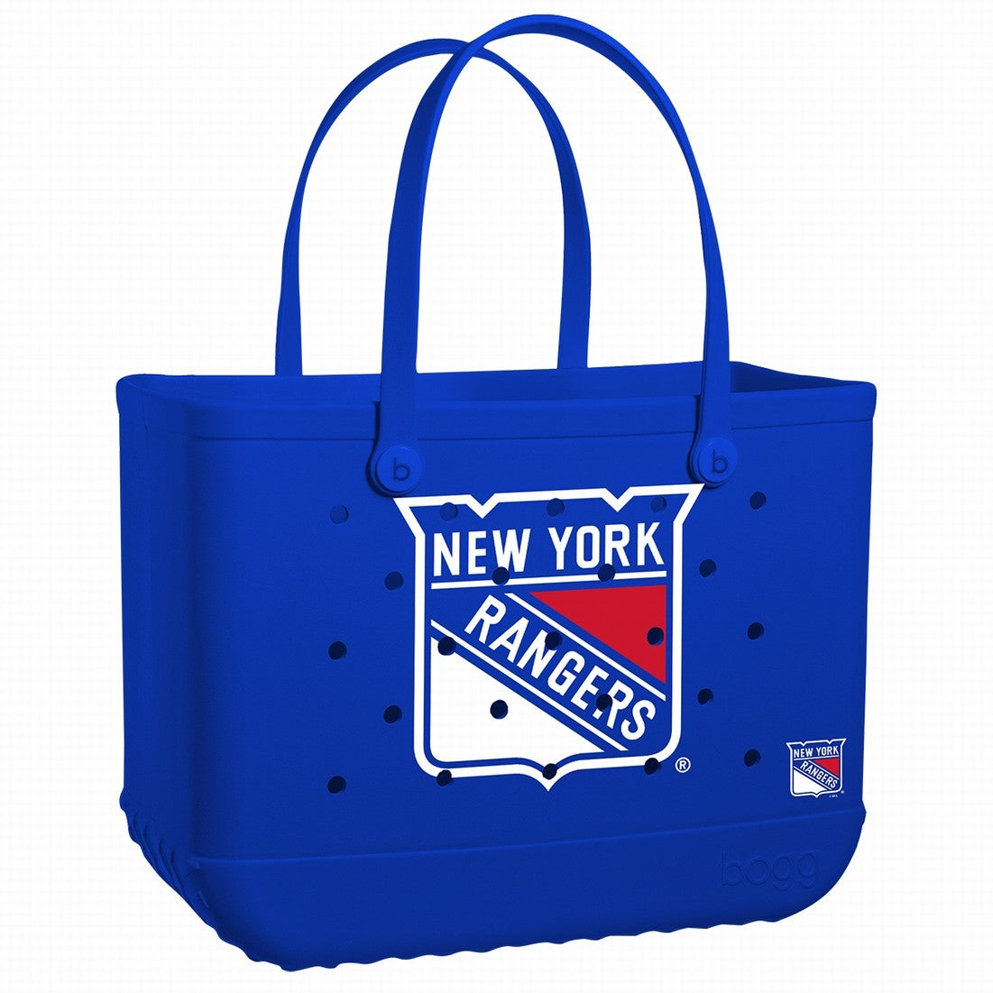 Original Bogg Bag New York Rangers Oversized Beach Travel Tote Oversized Oversized with Waterproof Phone Pouch for Beach Vacation Travel Organizer Vacation Essentials for Women