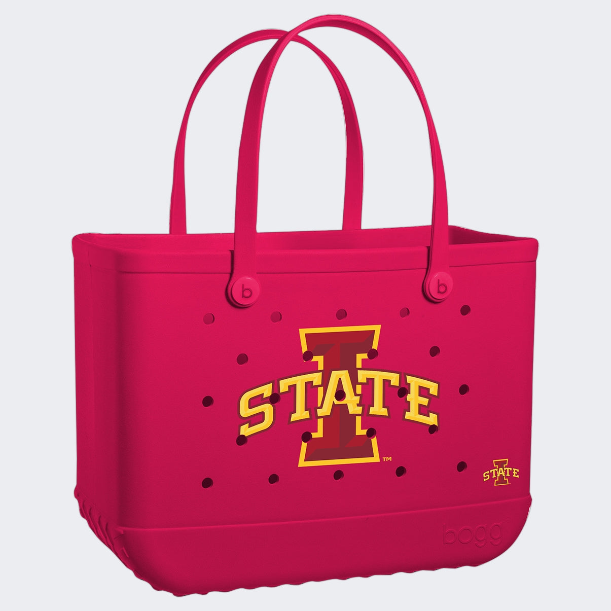 Original Bogg Bag Iowa State Cyclones Ocean Day Storage Tote Portable Quick Dry Non Slip Bottom Design for Beach Holidays