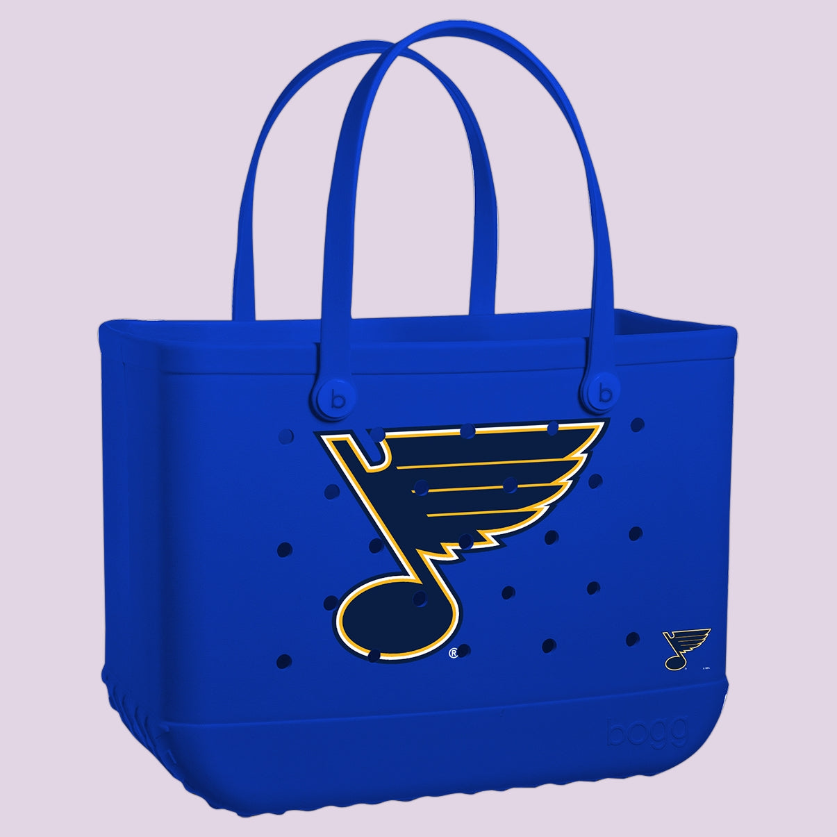 Original Bogg Bag St. Louis Blues Travel Ready Pool Tote Luxury Sandproof Non Slip Bottom Design for Resort Vacations
