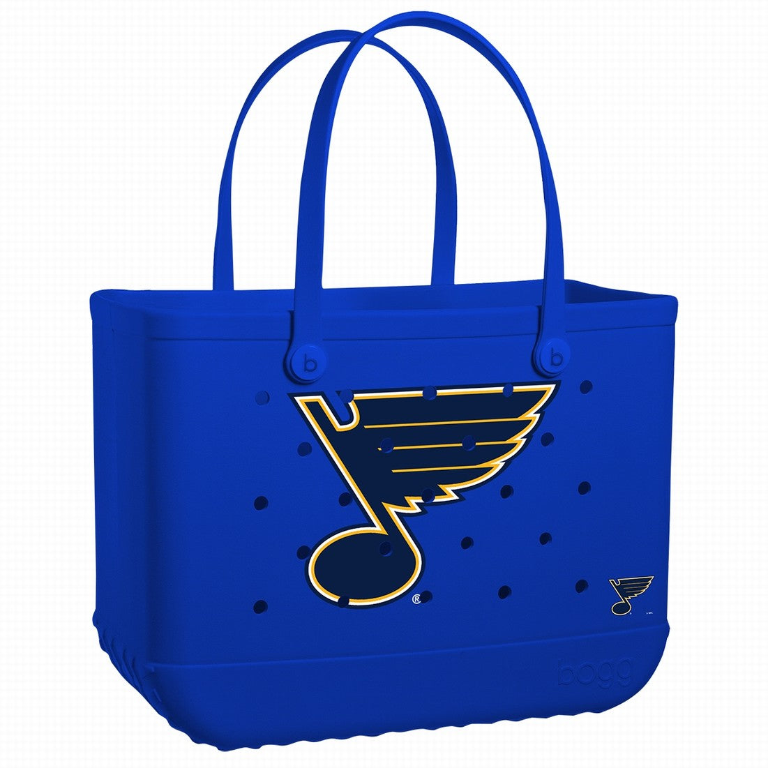 Original Bogg Bag St. Louis Blues Holiday Cruise Tote Lightweight Quick Dry Easy Maintenance Surface for Cruise Travel