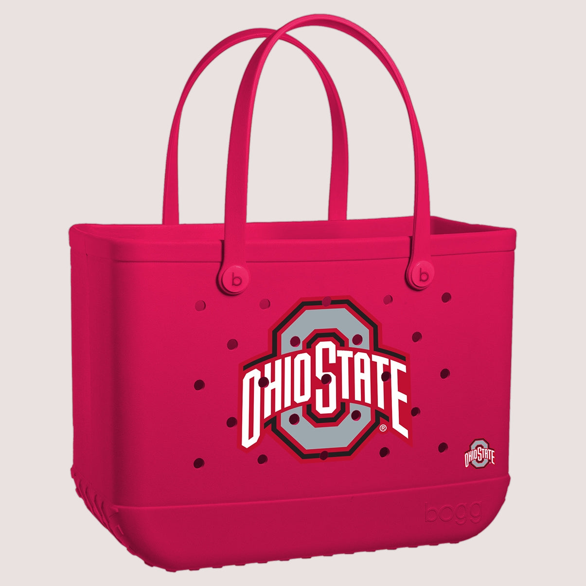Original Bogg Bag Ohio State Buckeyes Water Activity Organizer Premium Large Capacity Reinforced Grip Handles for Cruise Travel