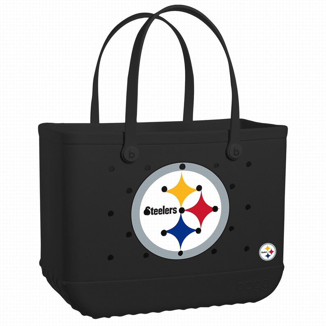 Original Bogg Bag Pittsburgh Steelers Holiday Cruise Tote Ultra Durable Sandproof Waterproof Phone Pouch Included for Weekend Travel