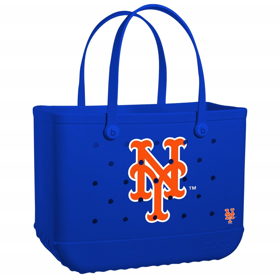 Original Bogg Bag New York Mets Travel Friendly Beach Organizer Sandproof Waterproof with Cosmetic Organizer for Boat Trips Travel Organizer Vacation Essentials for Women