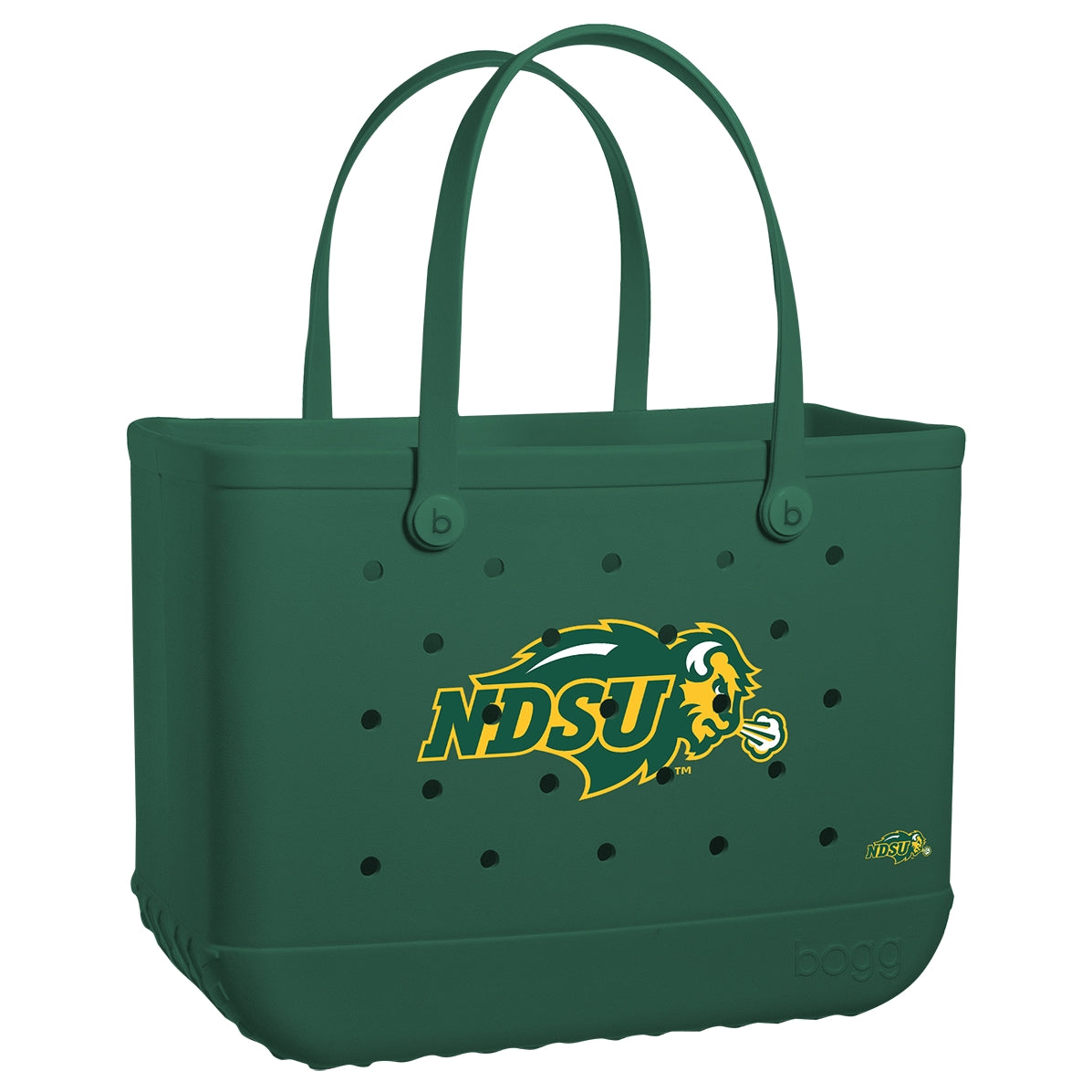 Original Bogg Bag North Dakota State Bison Seaside Family Tote Flexible Multi Purpose Accessory Organizer Pouch for Women
