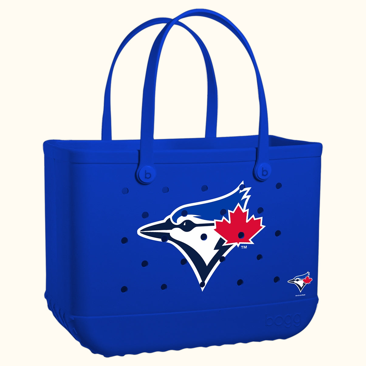 Original Bogg Bag Toronto Blue Jays Outdoor Adventure Pool Tote Large Capacity Large Capacity with Non Slip Bottom for Boat Trips Travel Organizer Vacation Essentials for Women